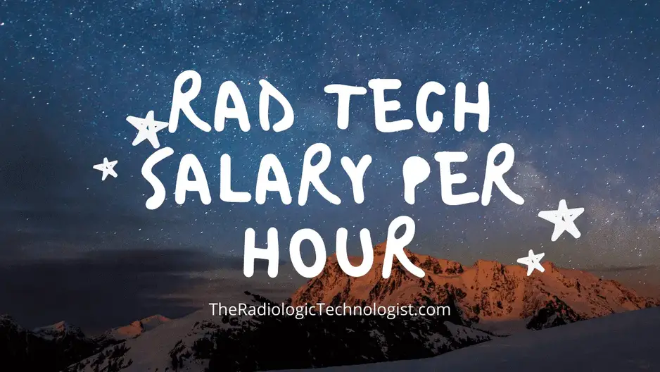 radiology tech pay scale
