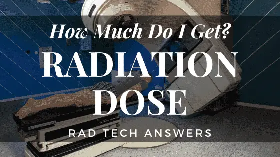 how much radiation do you get from an x ray