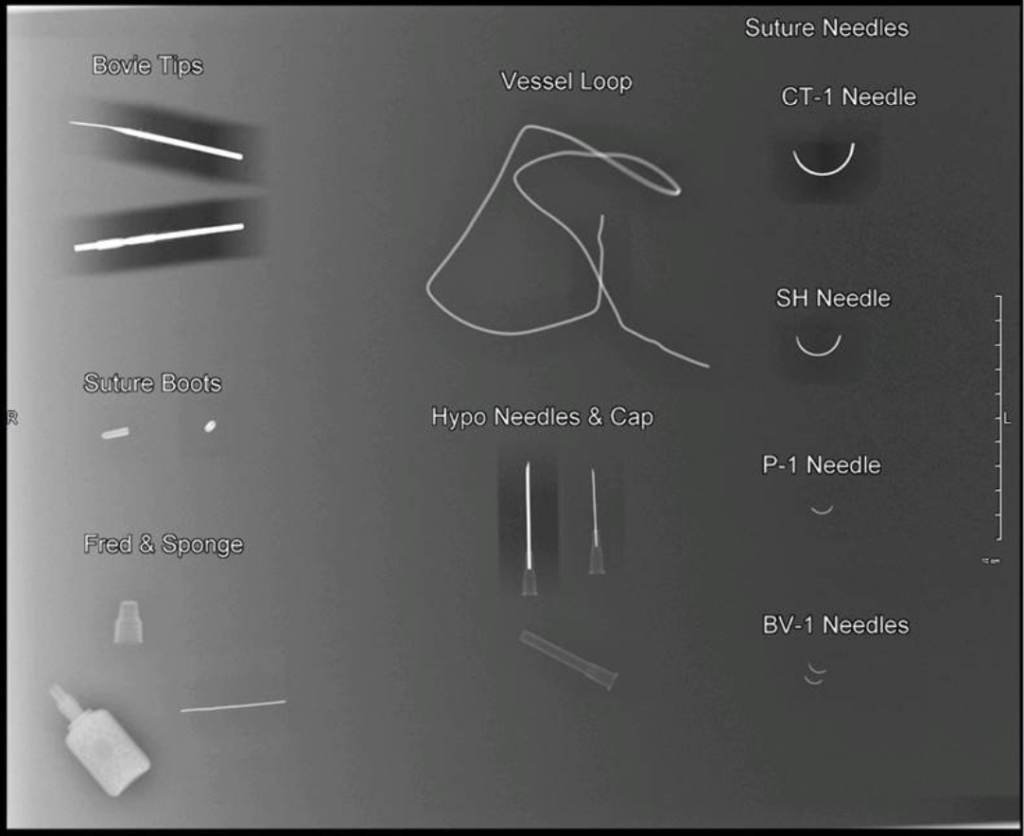 Foreign Body & Radiopaque Surgical Items on Film