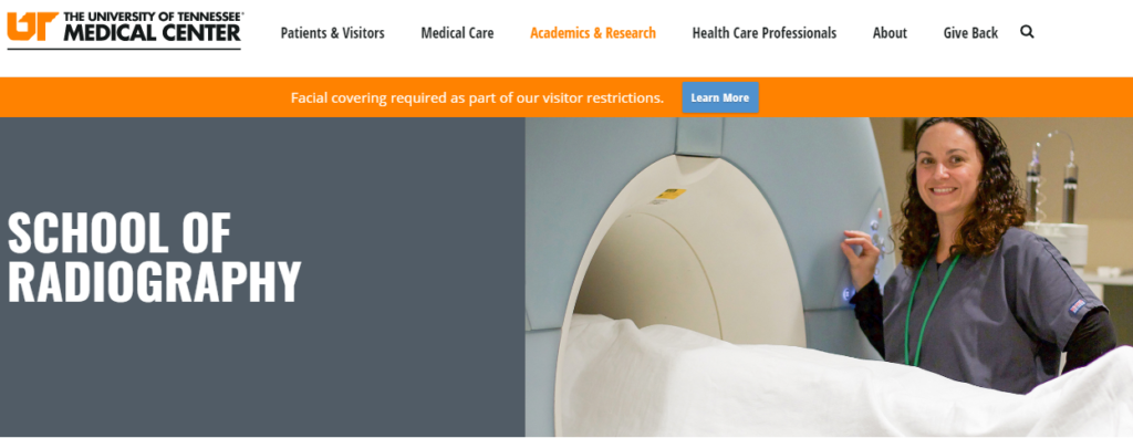 School Review: University of Tennessee Medical Center School of Radiography, Knoxville, TN