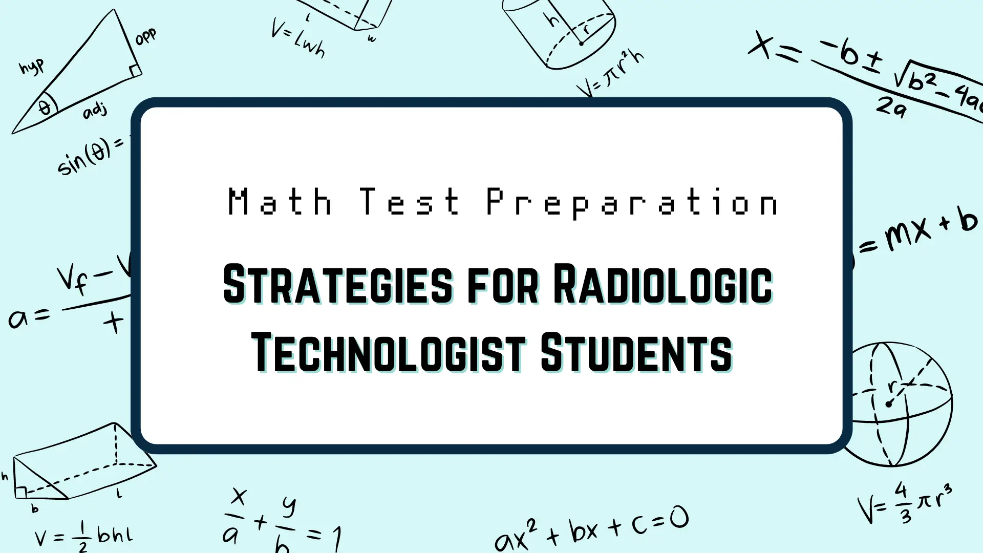 Math Test Preparation Strategies