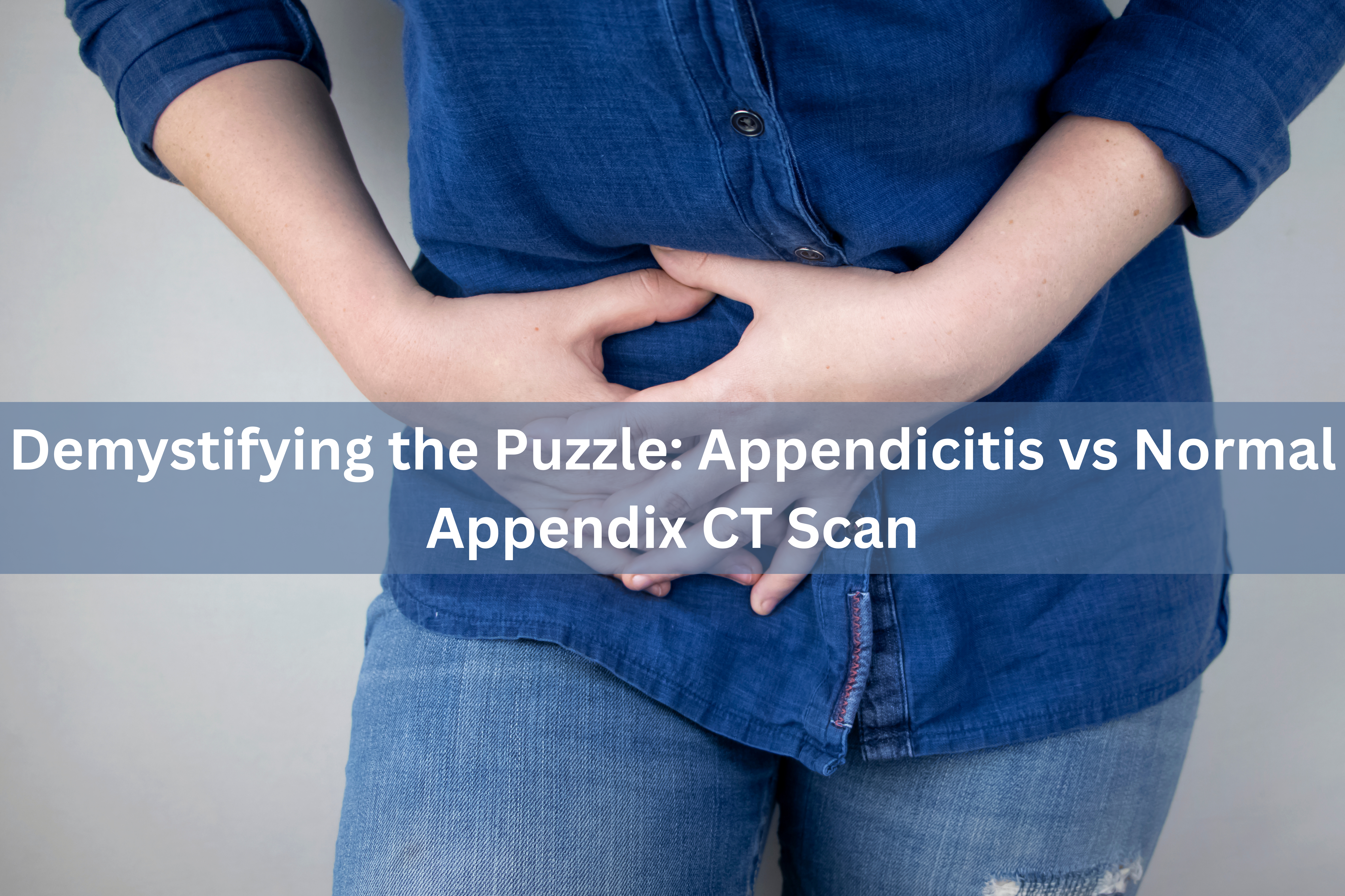 Appendicitis vs Normal Appendix CT Scan